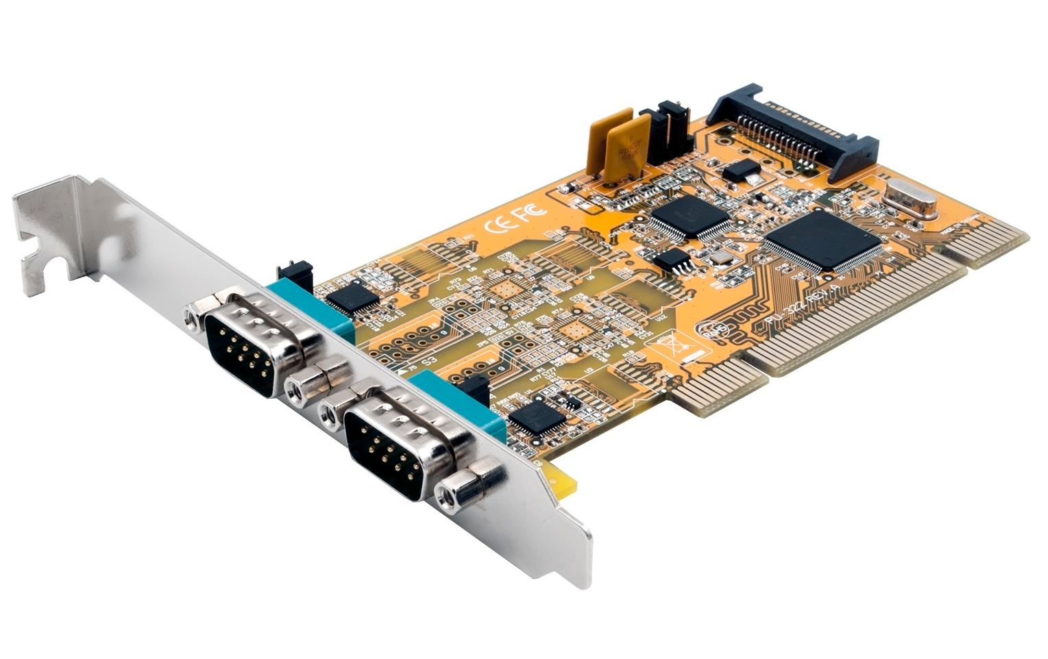 Exsys PCI-Karte 2x RS-232/422/485 Exsys PCI-Karte 2x RS-232/422/485