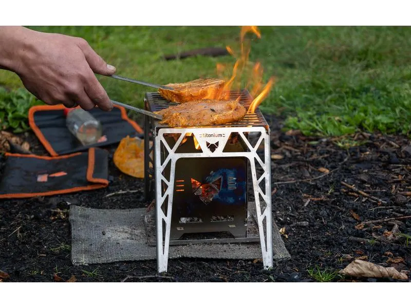 Fennek Grill Klapprost zu Hobo Premium, Titan Fennek Grill Klapprost zu Hobo Premium, Titan
