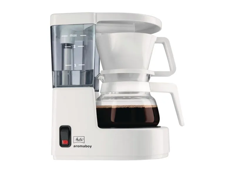Melitta Filterkaffeemaschine Aromaboy Weiss Melitta Filterkaffeemaschine Aromaboy Weiss