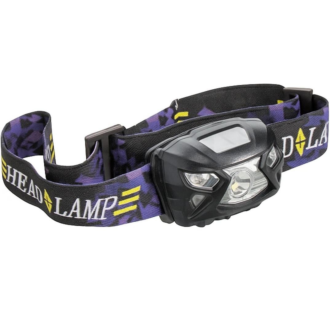 STEFFEN Stirnlampe LED 280 5W Dunkelviolett