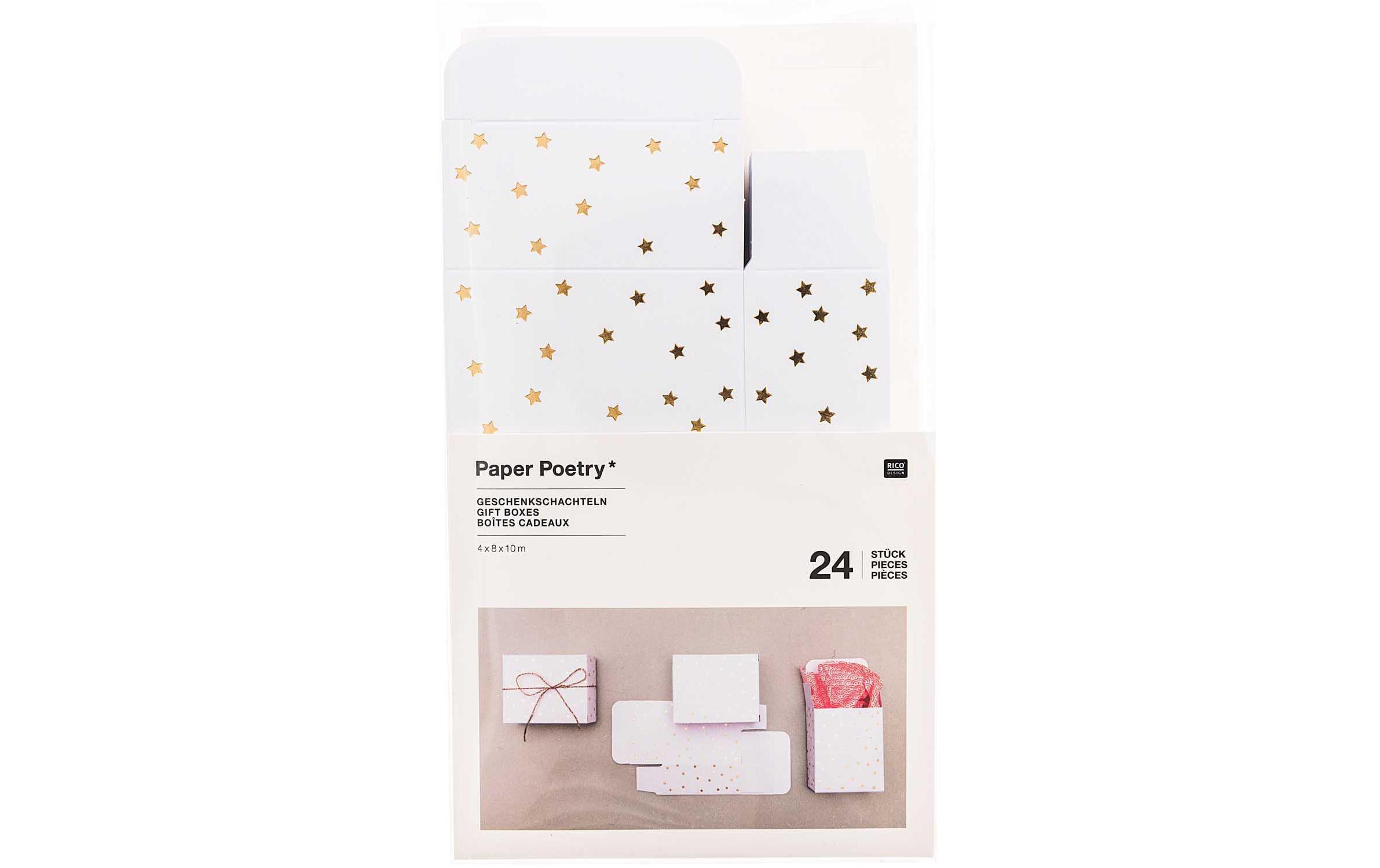 Rico Design Adventskalender Stars Boxen