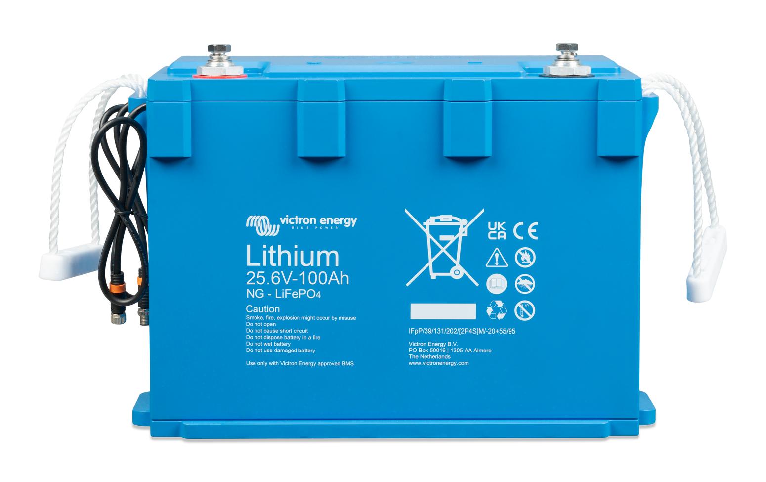 Victron Batterie LiFePO4 25.6 V/100 Ah NG 235 x 341 x 160 mm Victron Batterie LiFePO4 25.6 V/100 Ah NG 235 x 341 x 160 mm