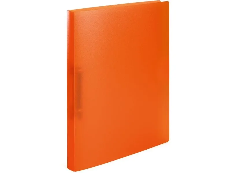 HERMA Ringbuch A4 transluzent Orange 2D-Ring Mechanik