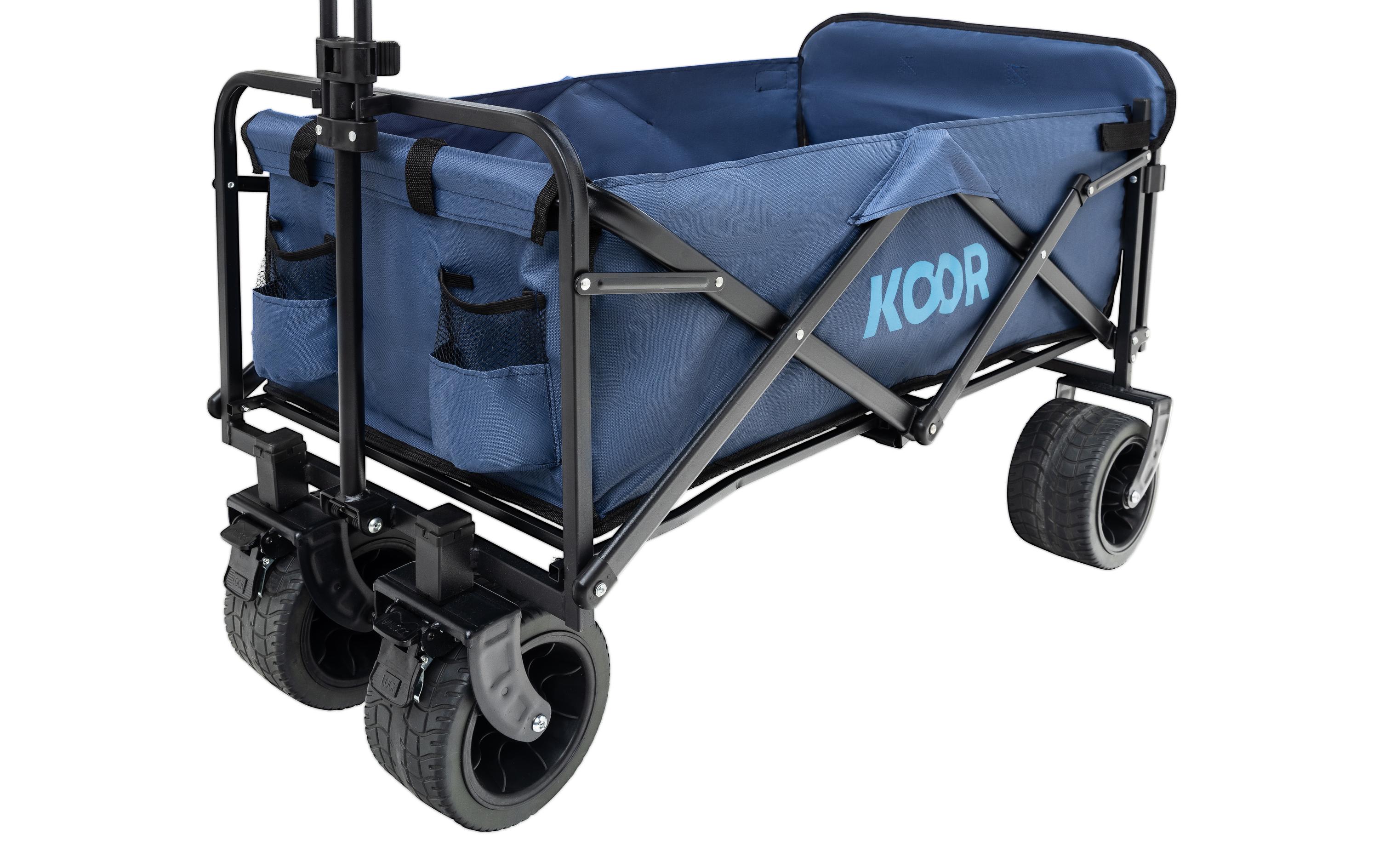 KOOR Leiterwagen Vaunu, Blau