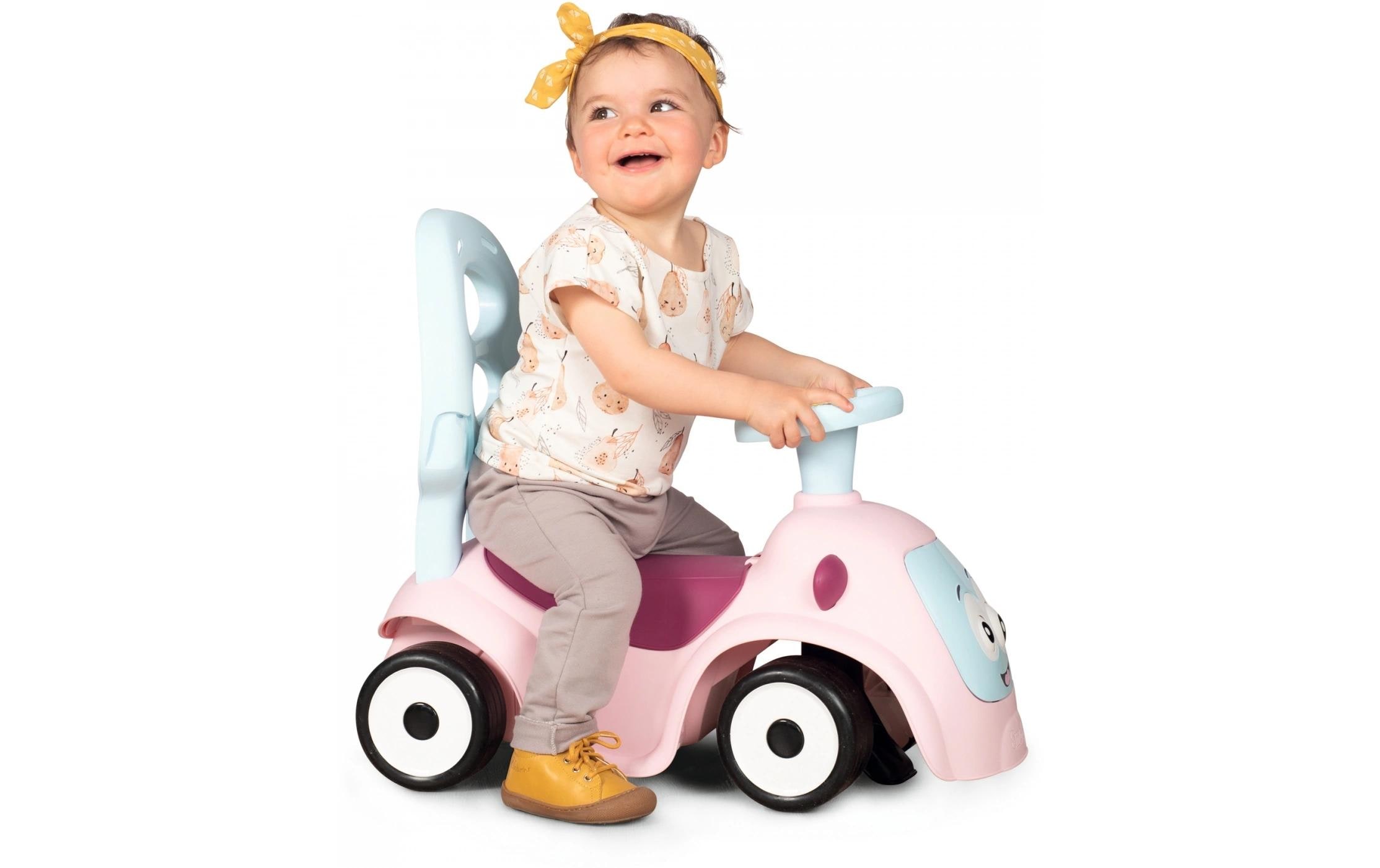 Smoby Rutschfahrzeug Maestro 3-in-1 Rose