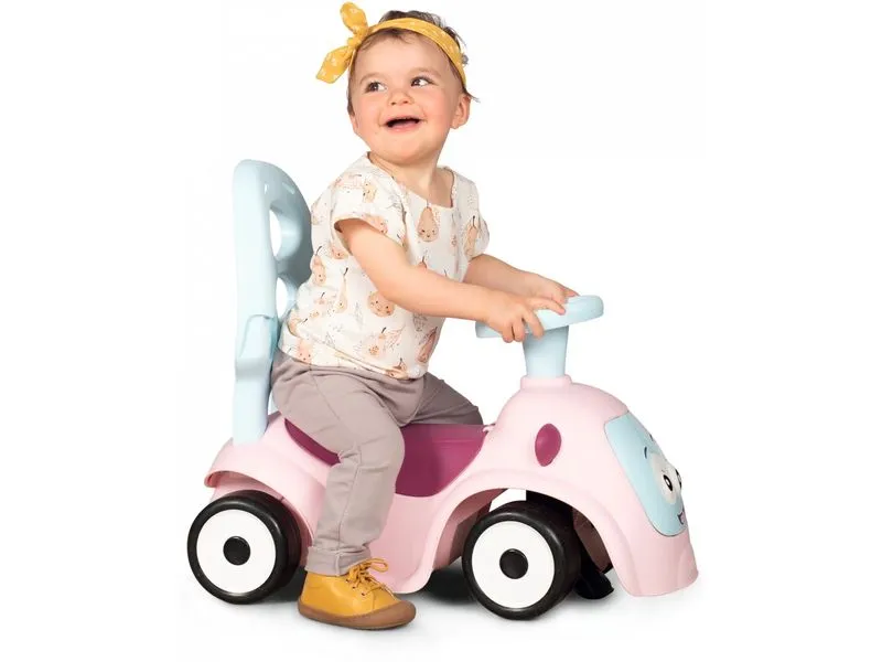 Smoby Rutschfahrzeug Maestro 3-in-1 Rose Smoby Rutschfahrzeug Maestro 3-in-1 Rose