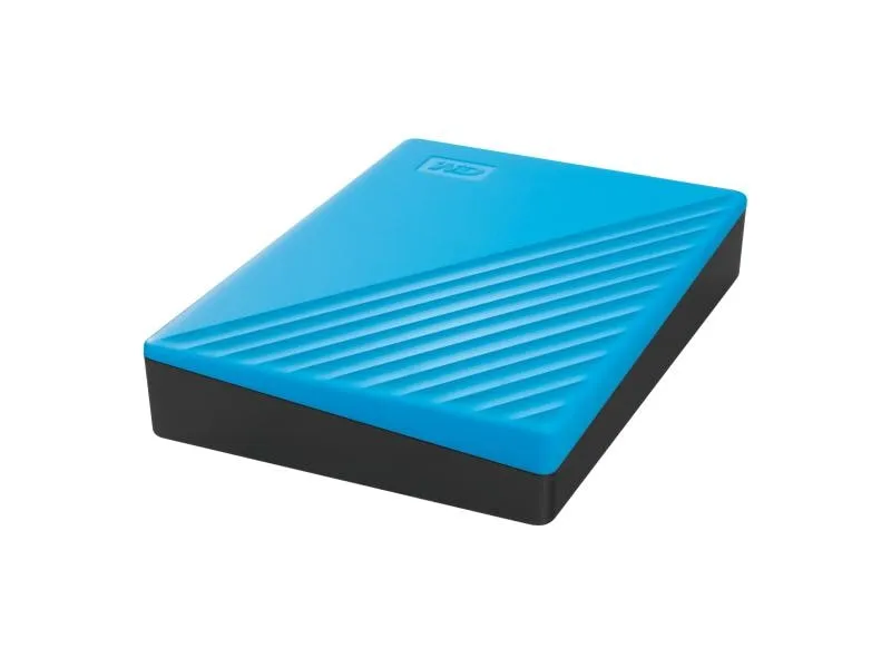 Western Digital Externe Festplatte My Passport 4 TB, Blau Western Digital Externe Festplatte My Passport 4 TB, Blau