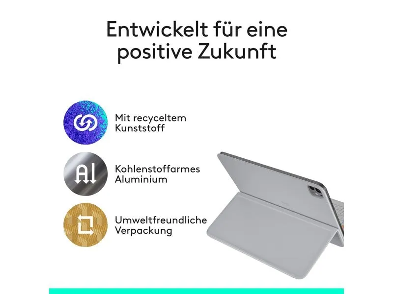 Logitech Tablet Tastatur Cover Flip Folio iPad Pro & Air13 Logitech Tablet Tastatur Cover Flip Folio iPad Pro & Air13
