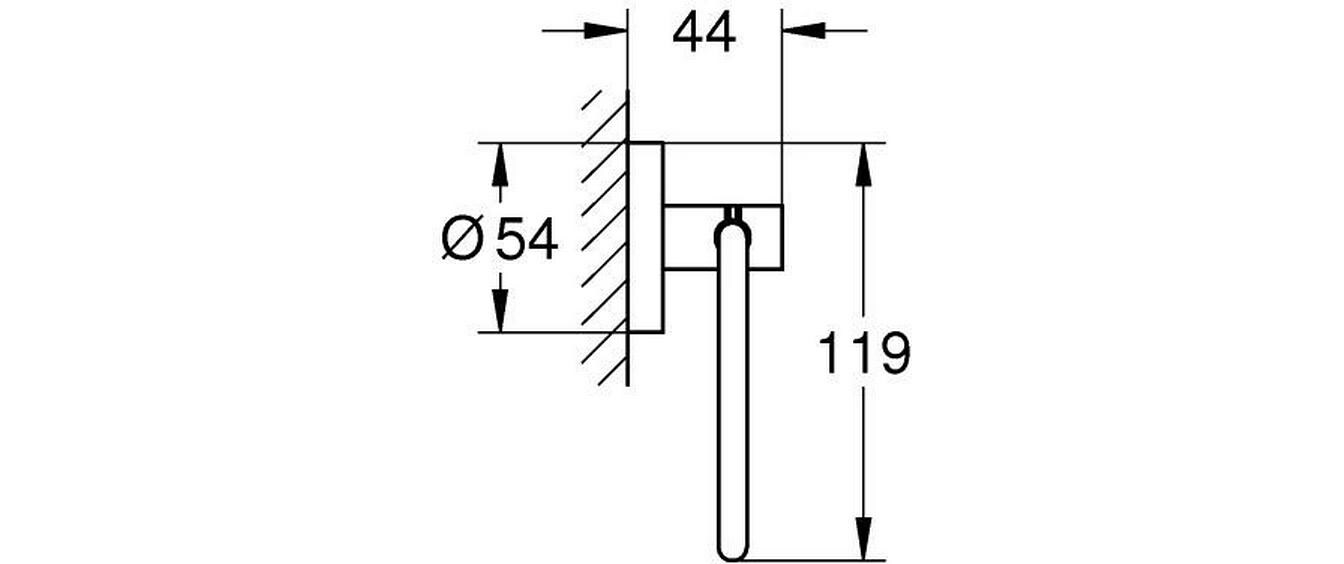 GROHE Toilettenpapierhalter Start Chrom GROHE Toilettenpapierhalter Start Chrom