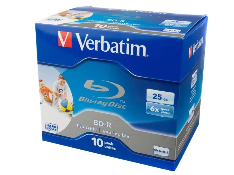 Verbatim BD-R 25 GB, Jewelcase (10 Stück) Verbatim BD-R 25 GB, Jewelcase (10 Stück)