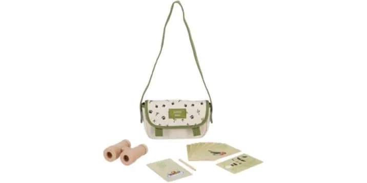 Esschert Design Entdecker-Tasche Vögel Stoff