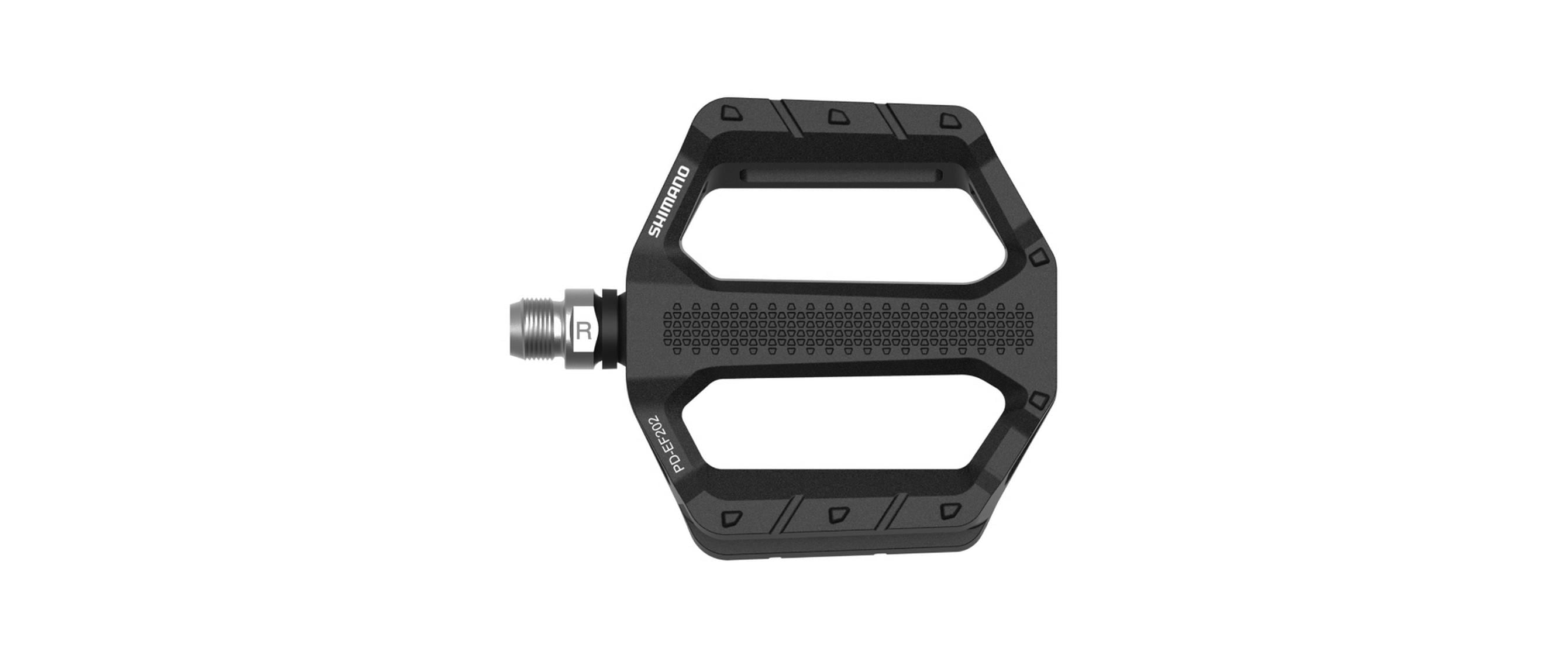 Shimano Plattformpedale PD-EF202 Schwarz Shimano Plattformpedale PD-EF202 Schwarz