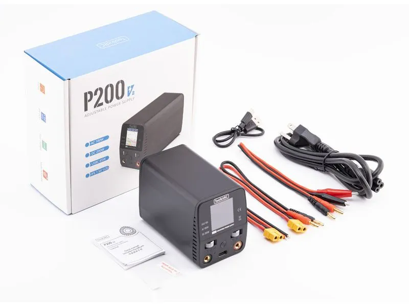 ToolkitRC RC Netzteil P200 V2 100 W 1-30 V DC, USB-C PD 65 W ToolkitRC RC Netzteil P200 V2 100 W 1-30 V DC, USB-C PD 65 W