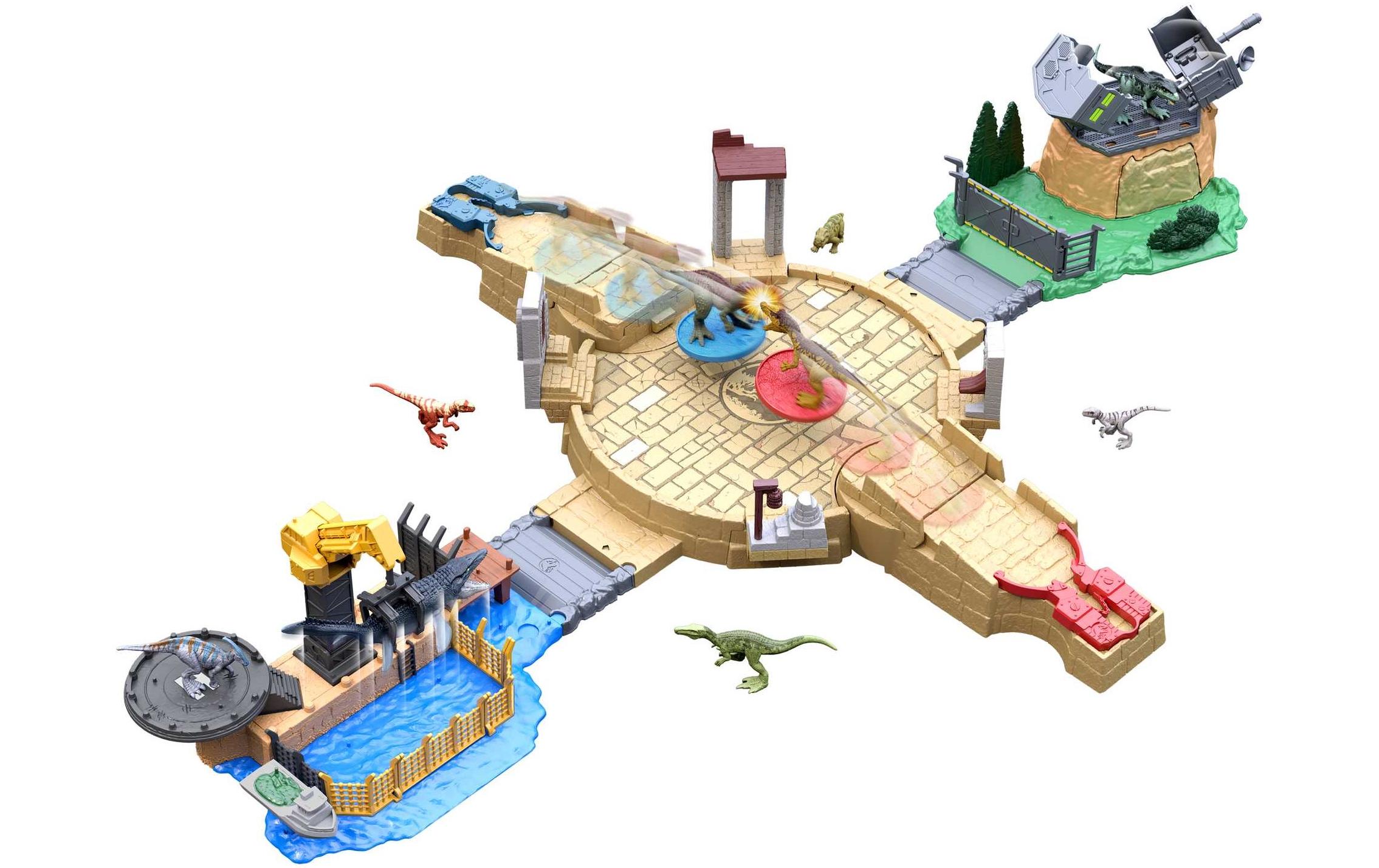 Mattel Jurassic World Mini Battle Arena Playset