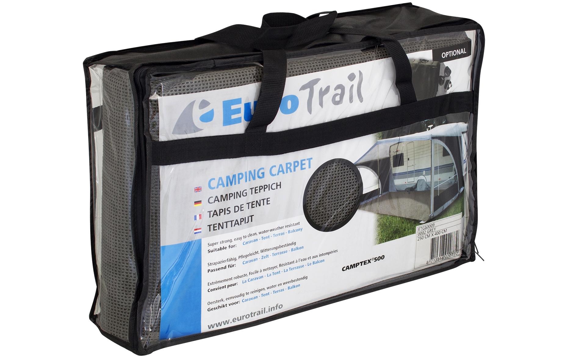 Eurotrail Zeltteppich Camptex 250 cm x 400 cm Eurotrail Zeltteppich Camptex 250 cm x 400 cm