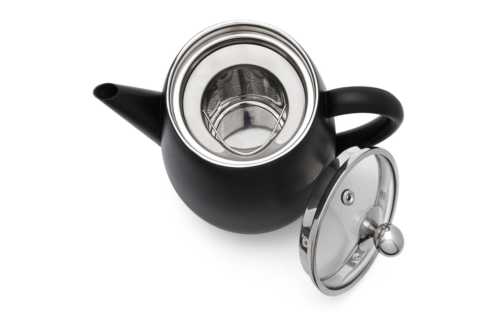 Bredemeijer Teekanne Duet Eva 1.1 Liter, Schwarz