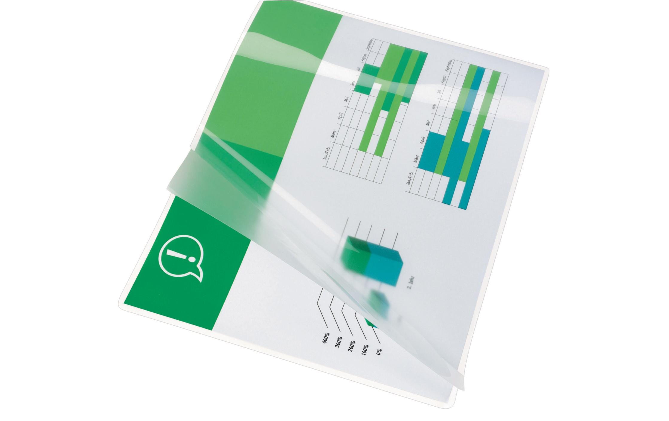 GBC Laminierfolie A3, 350 µm, 100 Stück, Glänzend GBC Laminierfolie A3, 350 µm, 100 Stück, Glänzend