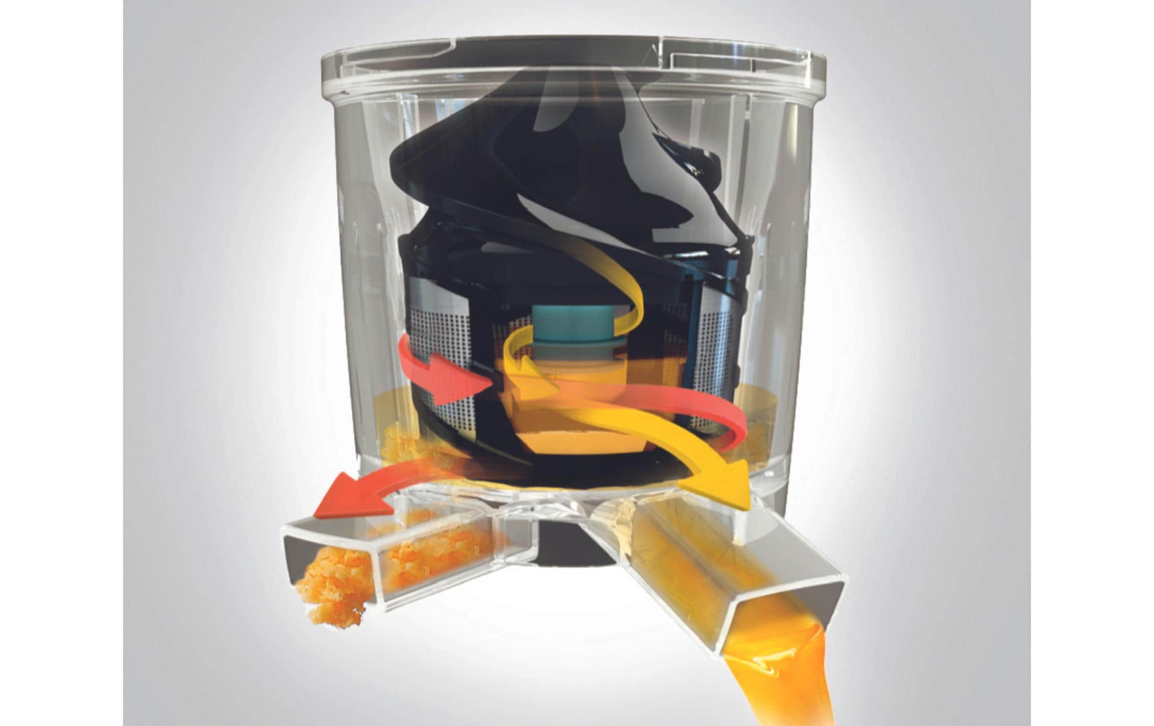 Koenig Slow Juicer Pro Chrom/Schwarz