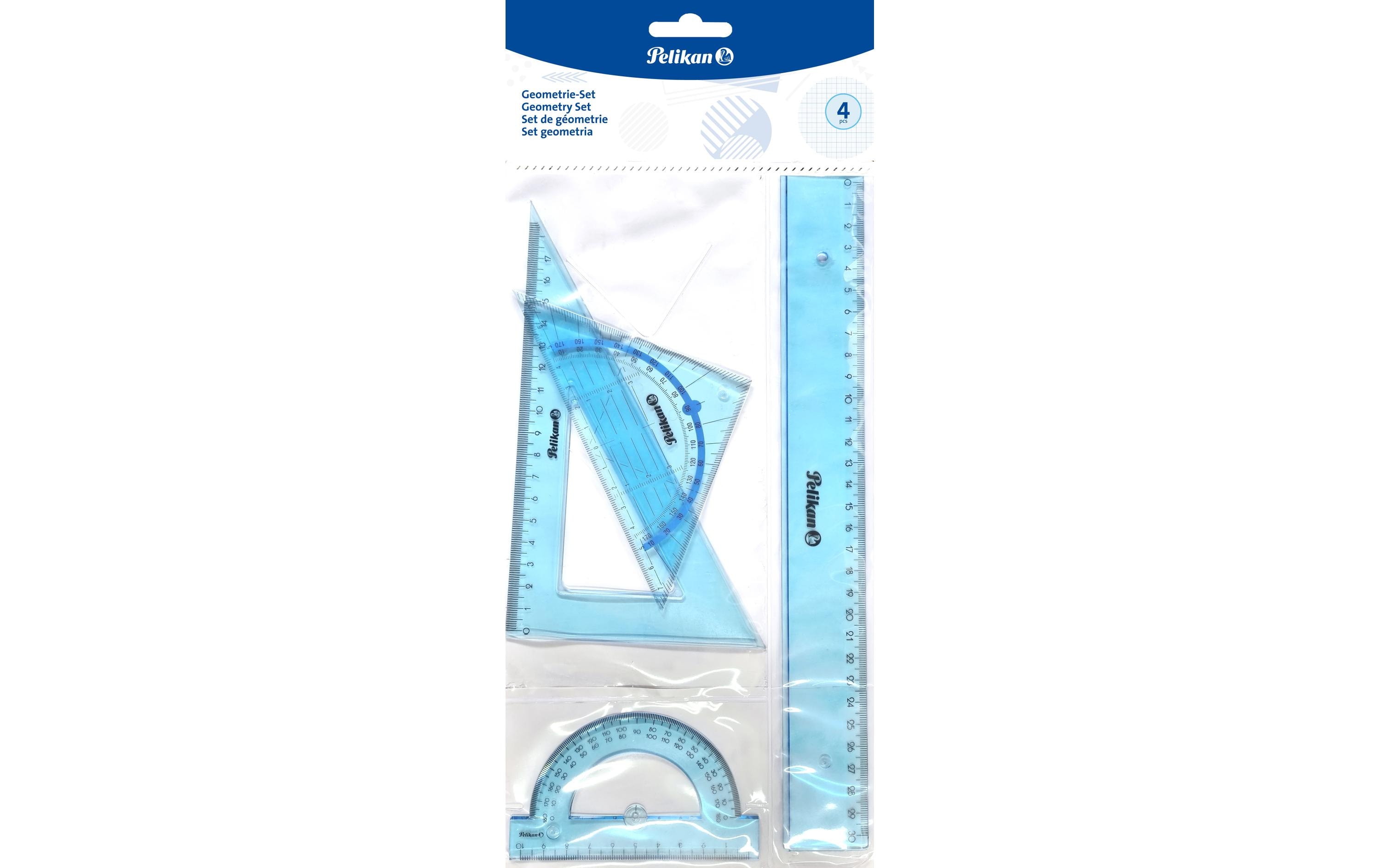 Pelikan Geometrie-Set Geometrie-Set 4-teilig Pelikan Geometrie-Set Geometrie-Set 4-teilig