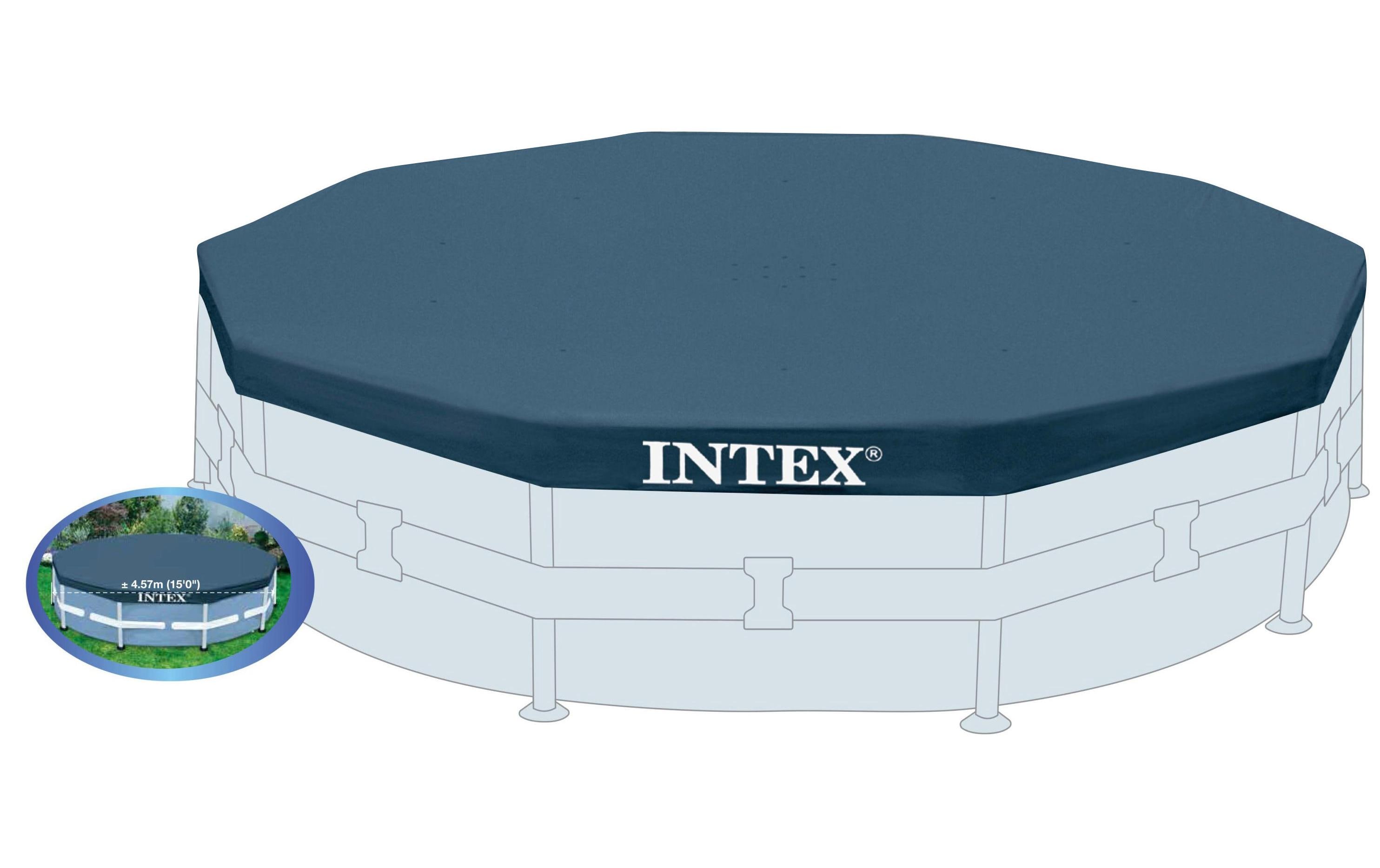 Intex Pool-Abdeckplane Ø 457 cm