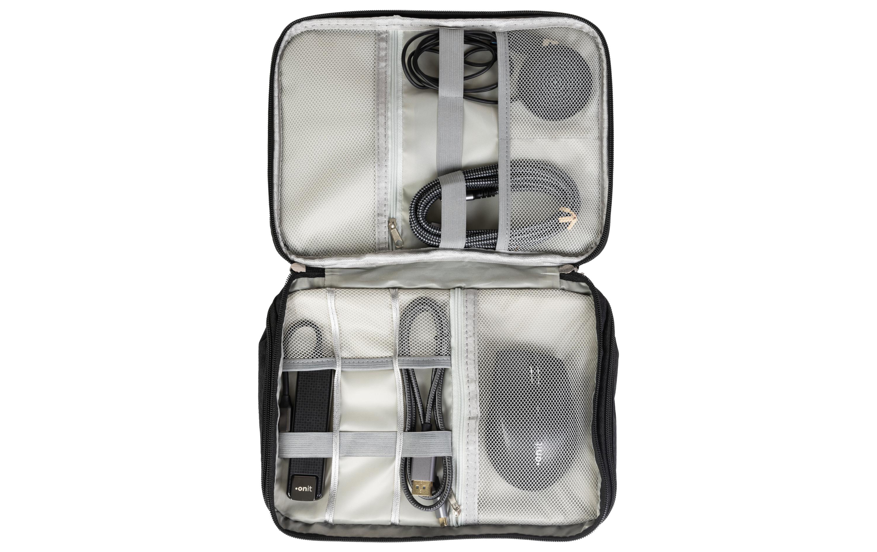 onit Reisetasche Tech-Zubehör Maxi, Schwarz