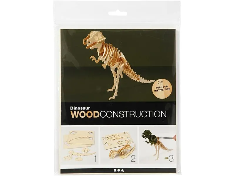 Creativ Company Holzartikel 3D Dinosaurier 1 Stück Creativ Company Holzartikel 3D Dinosaurier 1 Stück