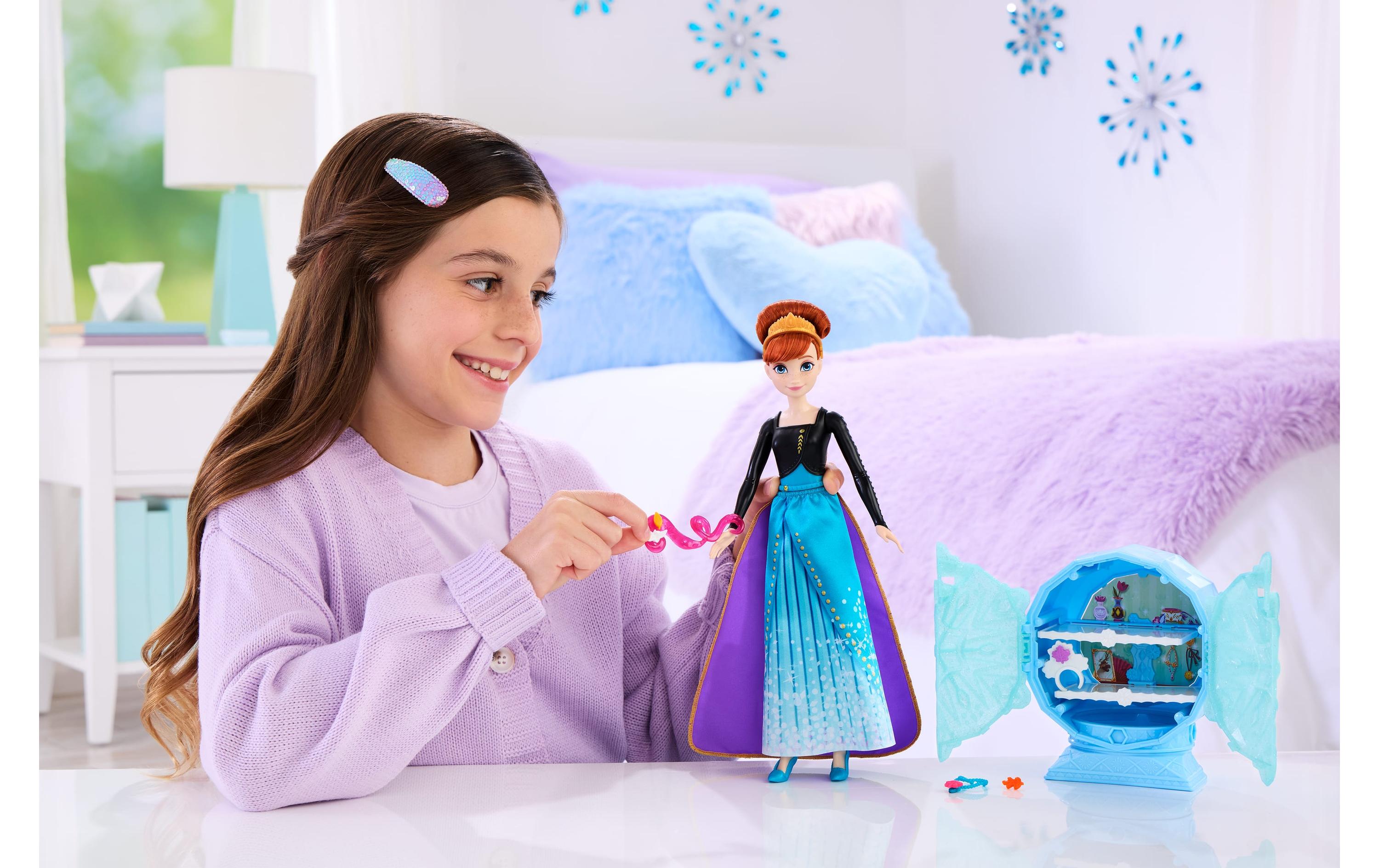 Disney Frozen Puppe Die Eiskönigin Juwel Reveal Anna