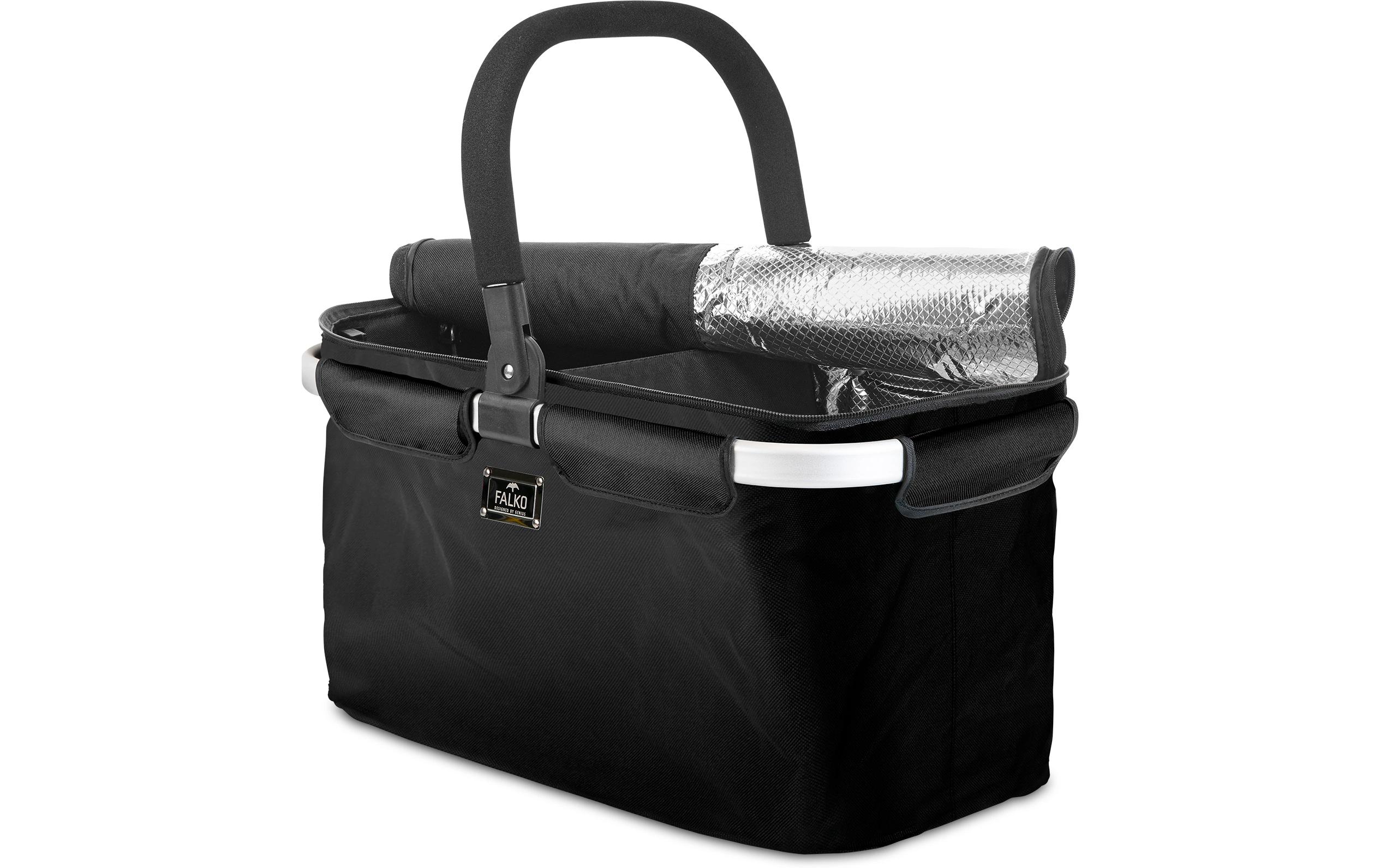 Genius Einkaufskorb Falko Duo Schwarz Genius Einkaufskorb Falko Duo Schwarz