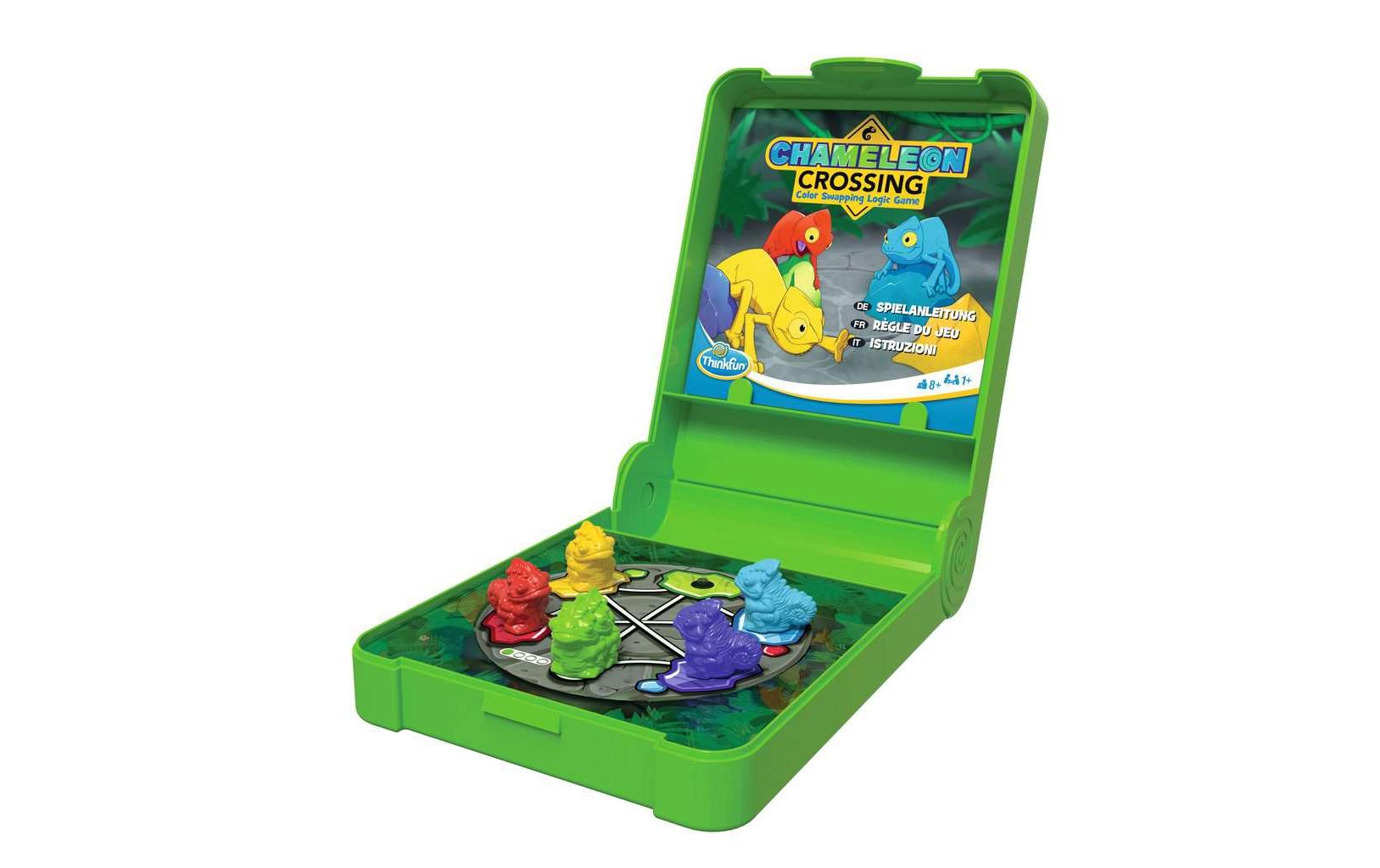 Thinkfun Knobelspiel Flip n’ Play-Chameleon Crossing