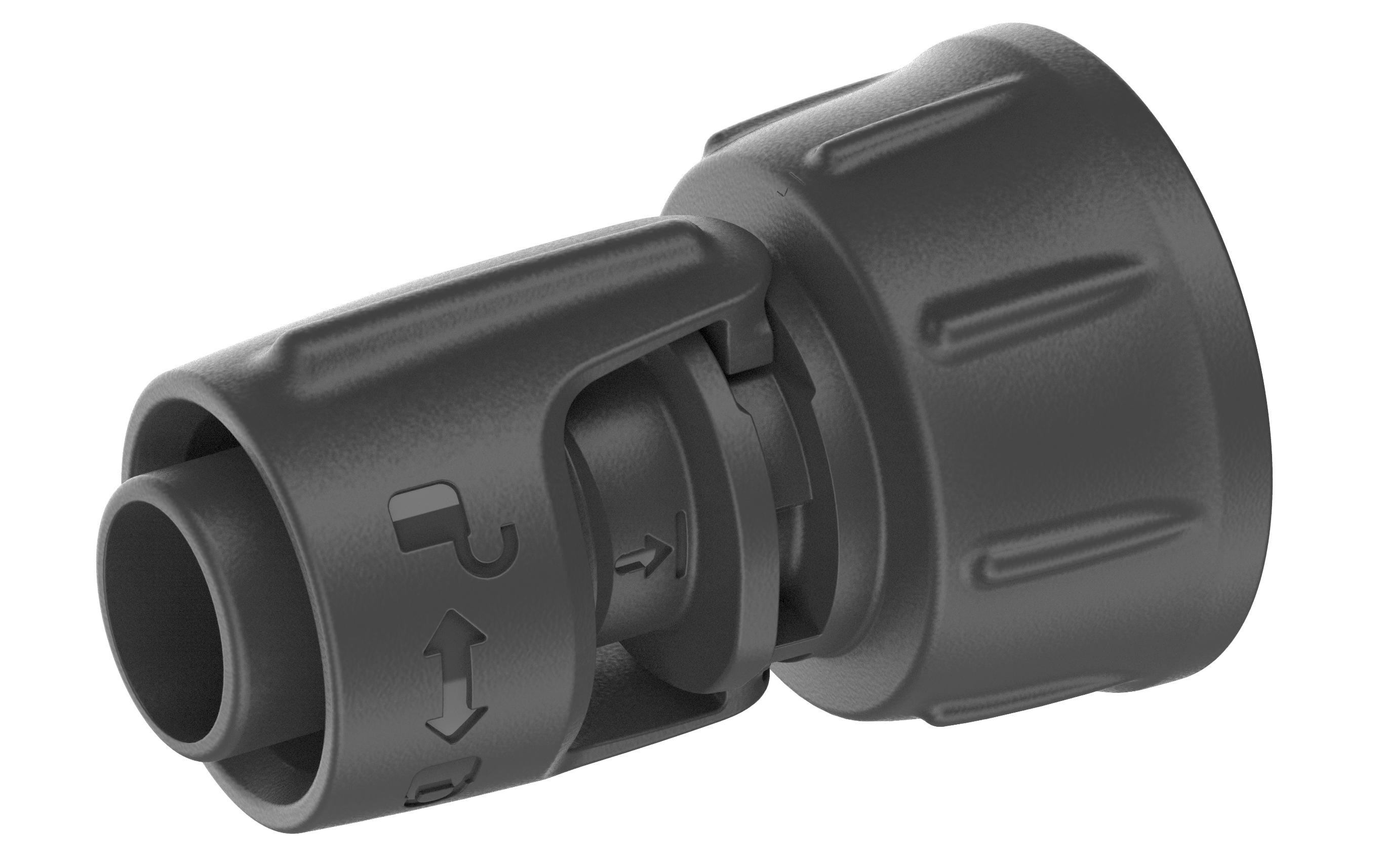 GARDENA Hahnverbinder Micro-Drip-System 1/2-3/4 Gewinde GARDENA Hahnverbinder Micro-Drip-System 1/2-3/4 Gewinde
