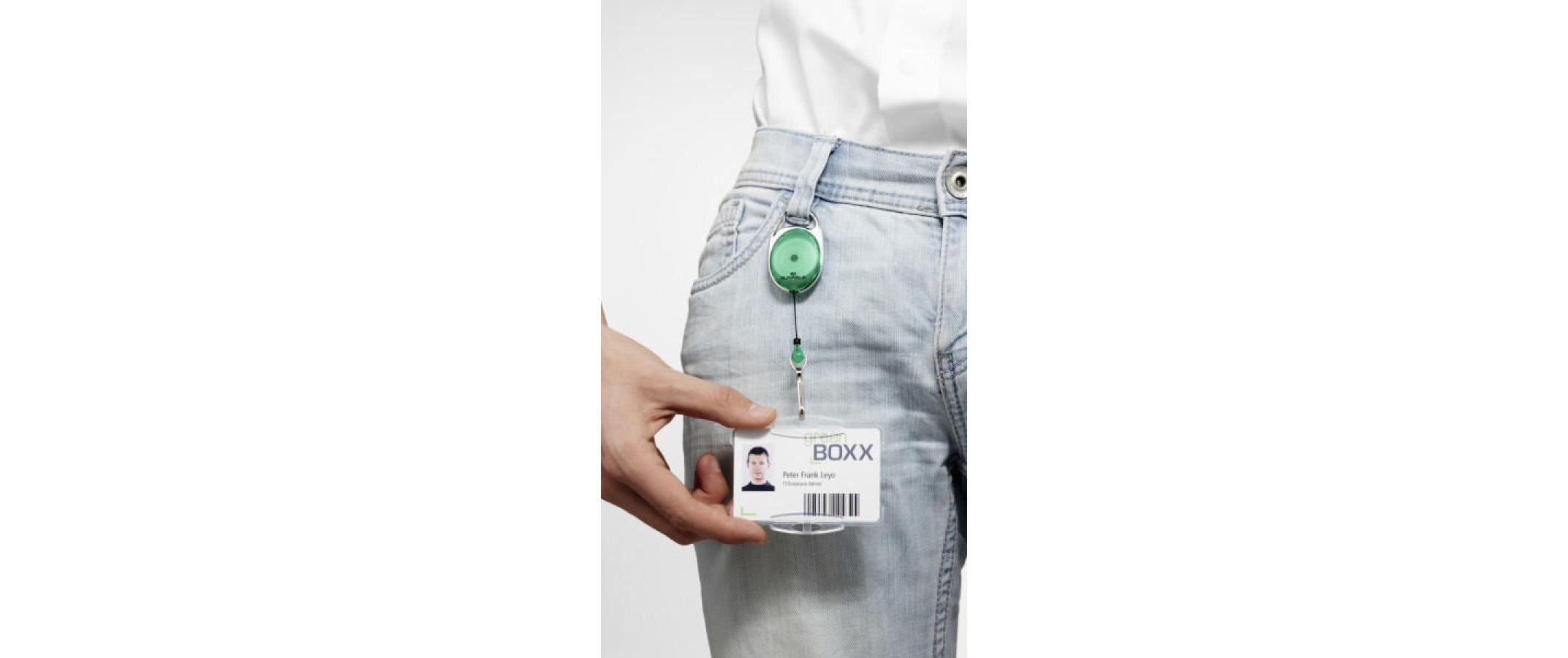 DURABLE Ausweishalter Style Grün