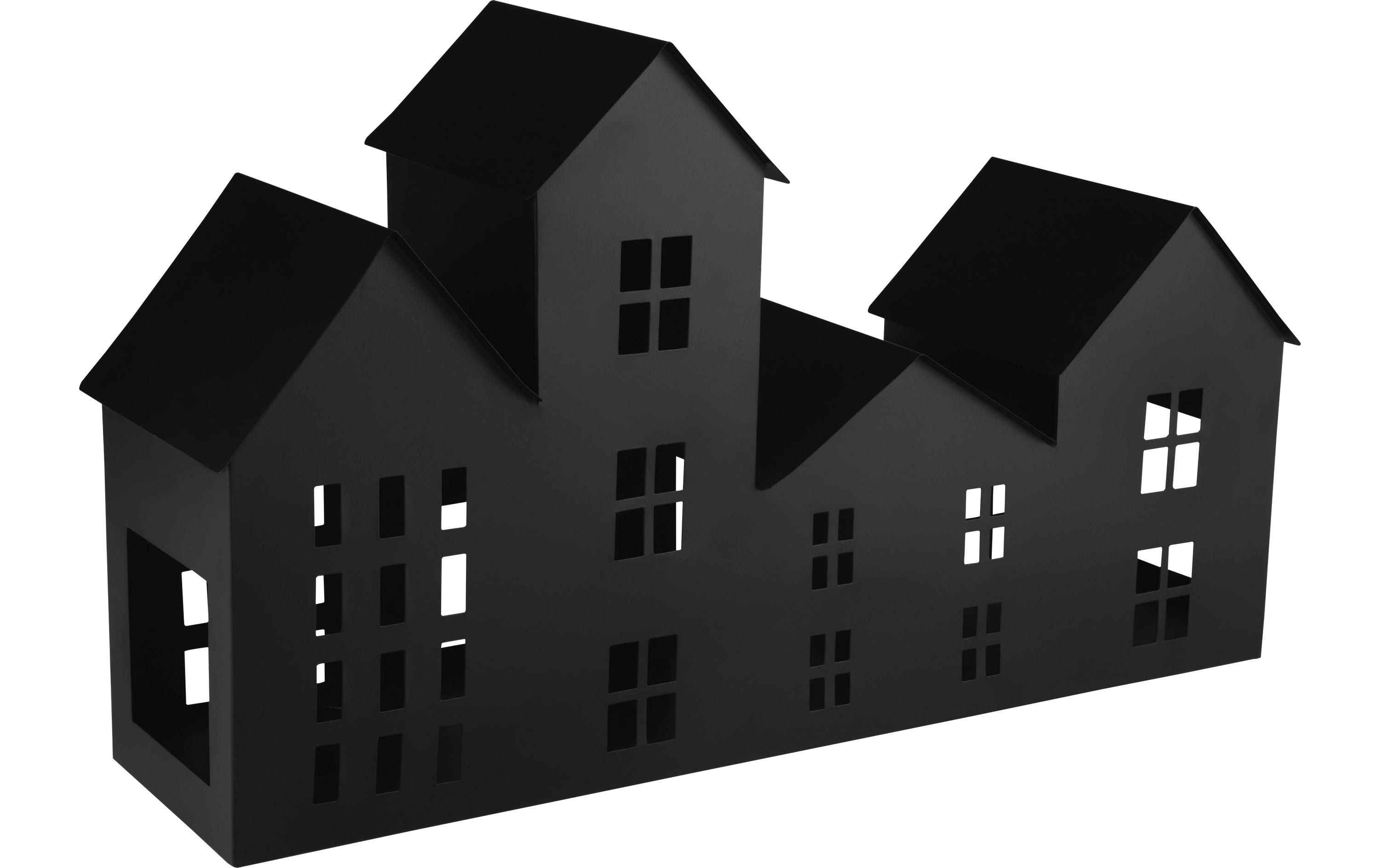 EGLO Weihnachtswindlicht Haus Gutapol Schwarz, Metall EGLO Weihnachtswindlicht Haus Gutapol Schwarz, Metall