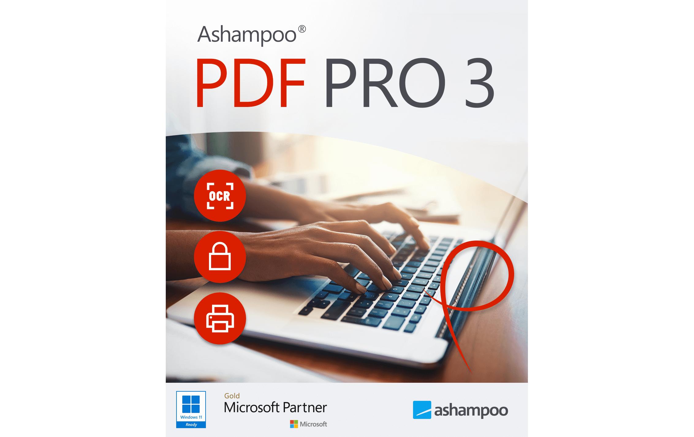 Ashampoo PDF Pro 3 ESD, Vollversion, 1 PC