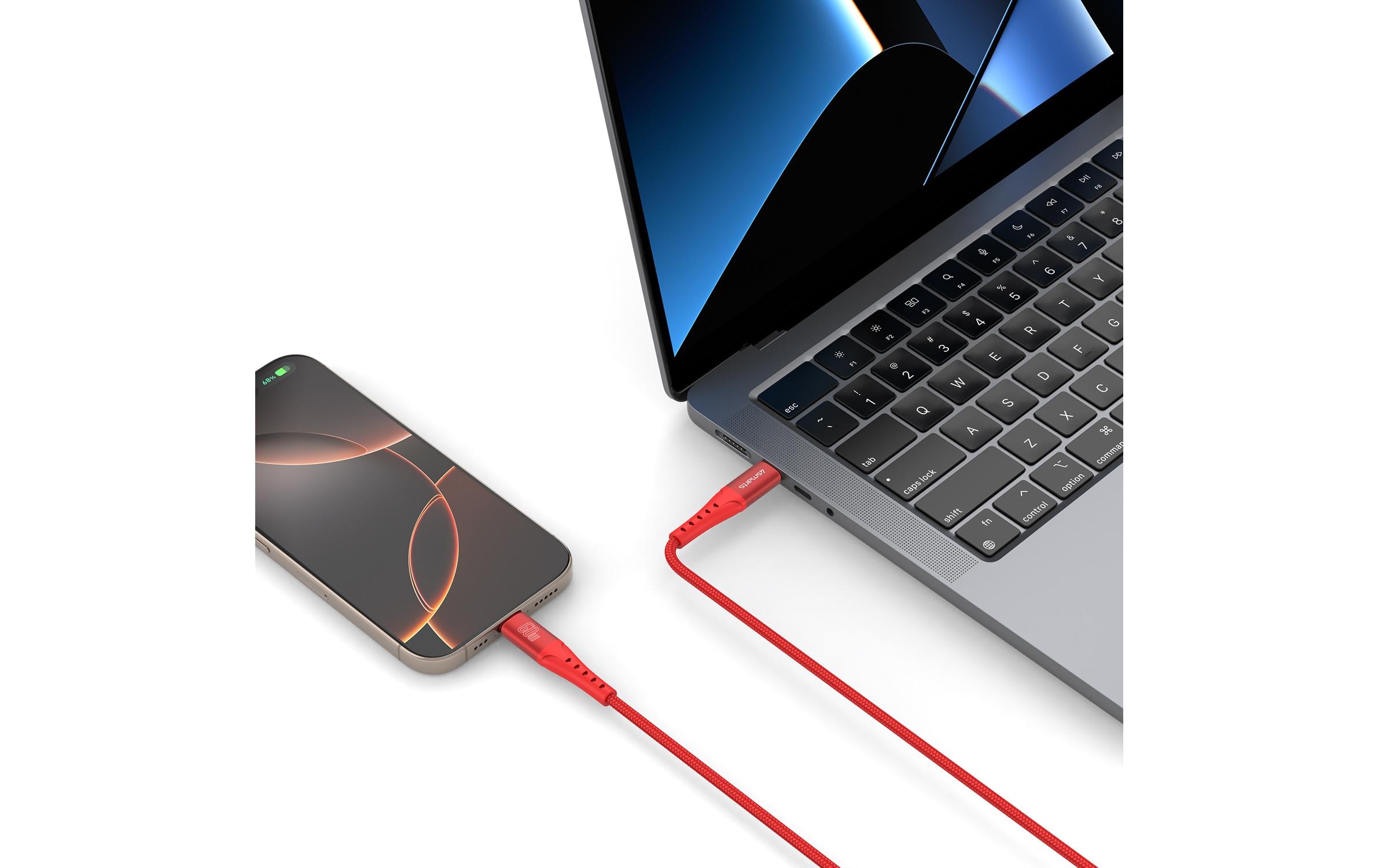 4smarts USB 2.0-Kabel Data and charging cable USB C - USB C 1.5 m