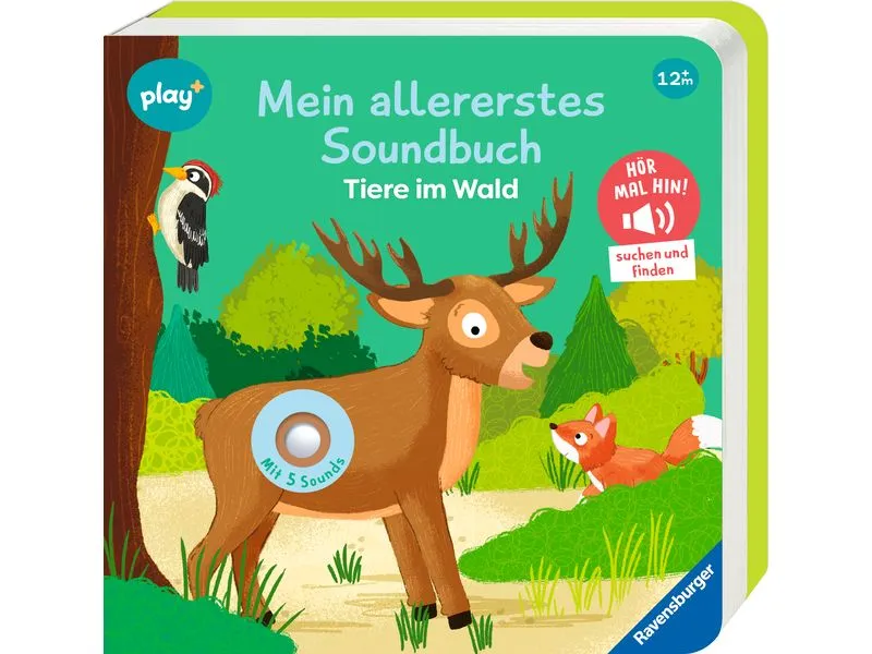 play+ Mein allererstes Soundbuch Tiere im Wald