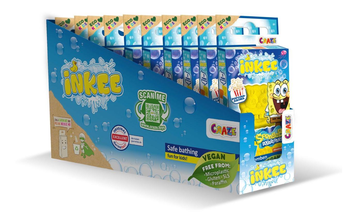 Craze Badespass Inkee Mini Pack SpongeBob