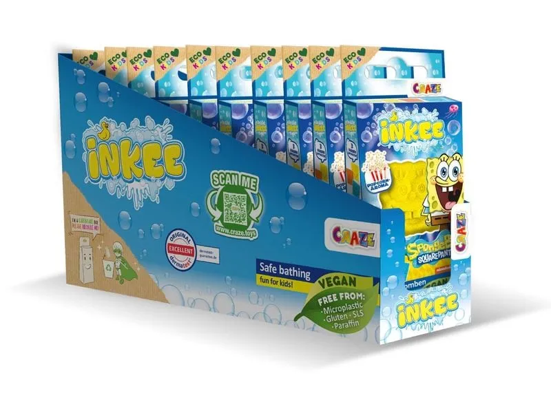 Craze Badespass Inkee Mini Pack SpongeBob Craze Badespass Inkee Mini Pack SpongeBob