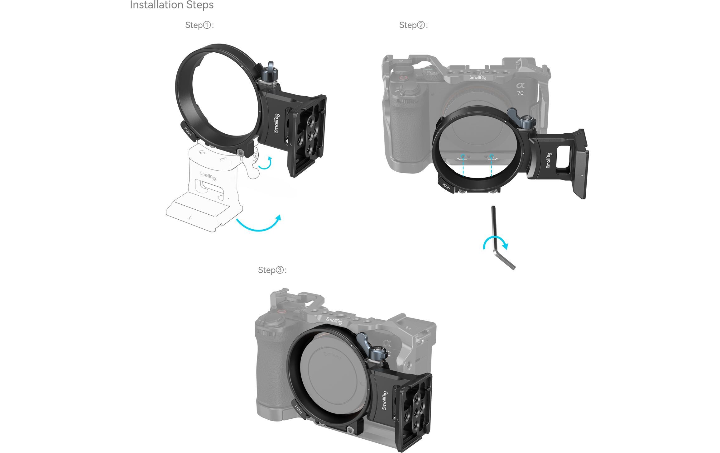 Smallrig Horizontal-zu-Vertikal-Montageplatte