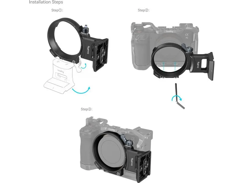 Smallrig Horizontal-zu-Vertikal-Montageplatte
