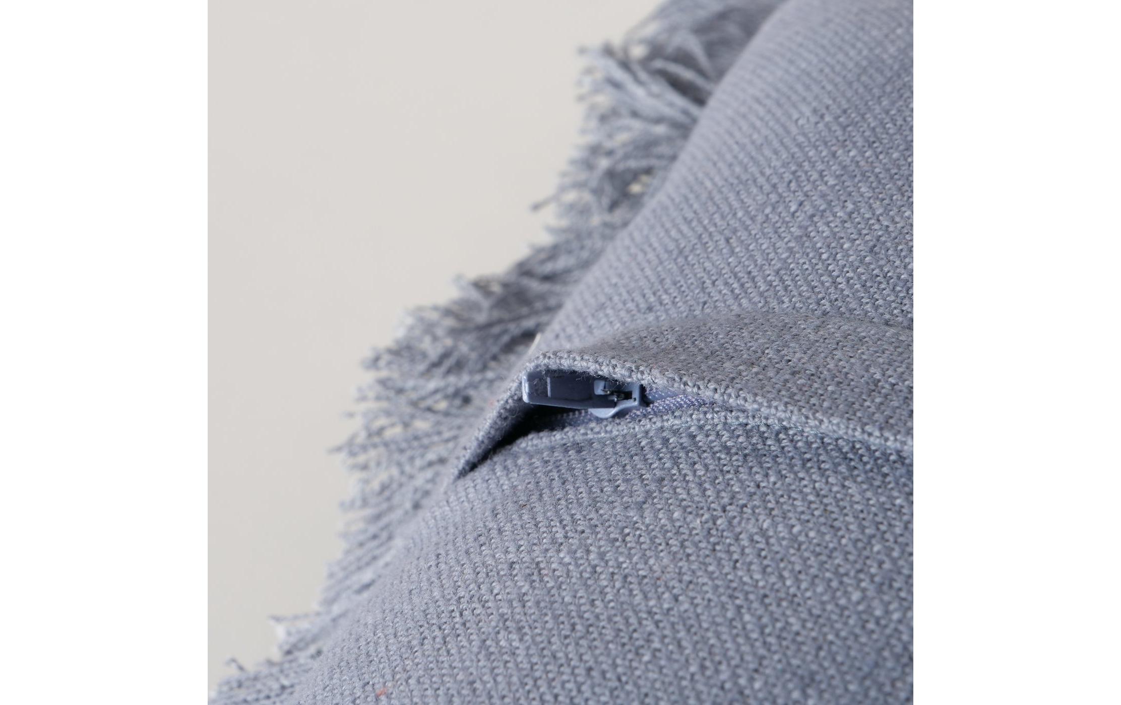 Boltze Kissen Lenea 45 x 45 cm, Dunkelgrau