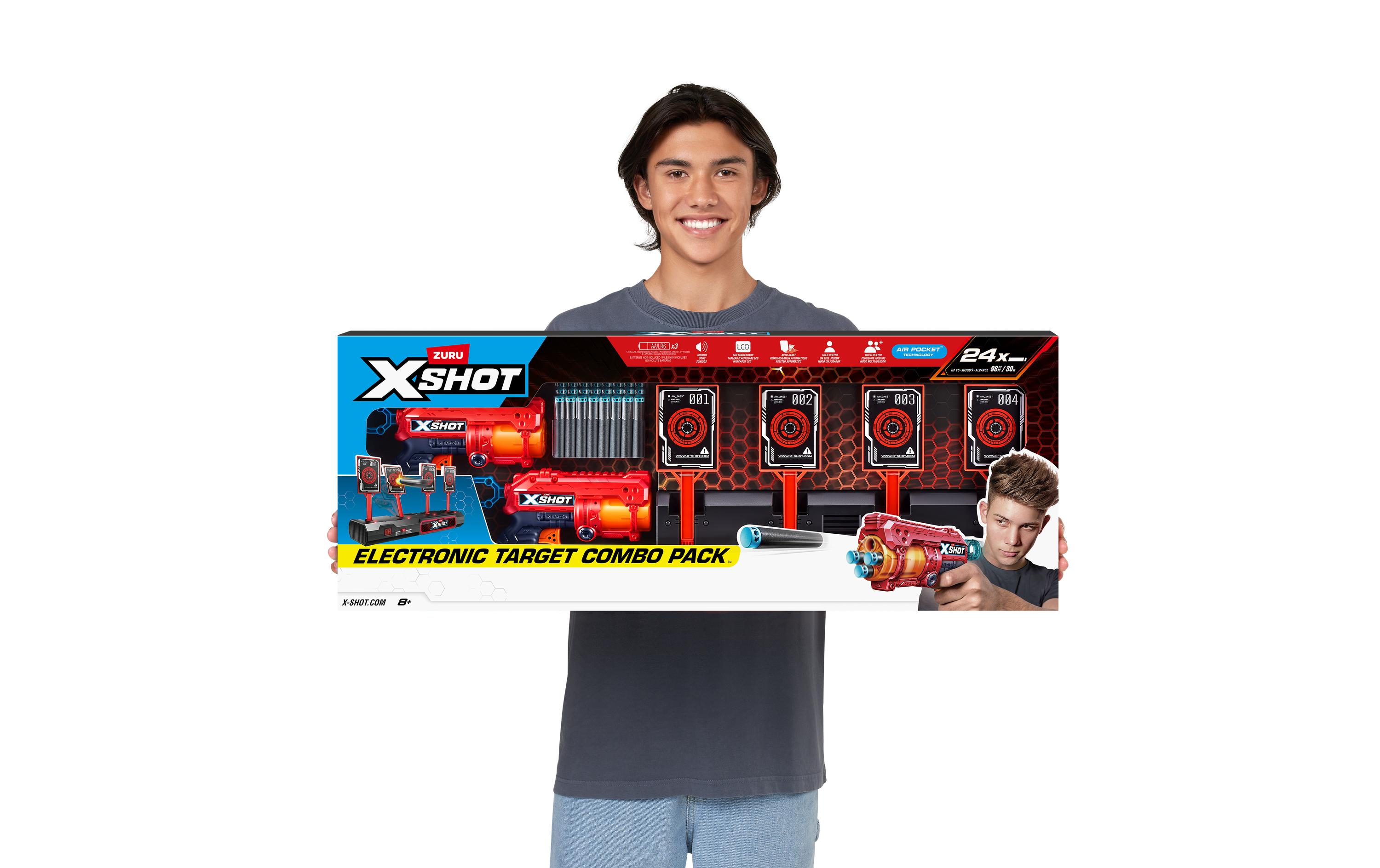 X-Shot X-Shot Interaktive Zielscheibe & Fury 4