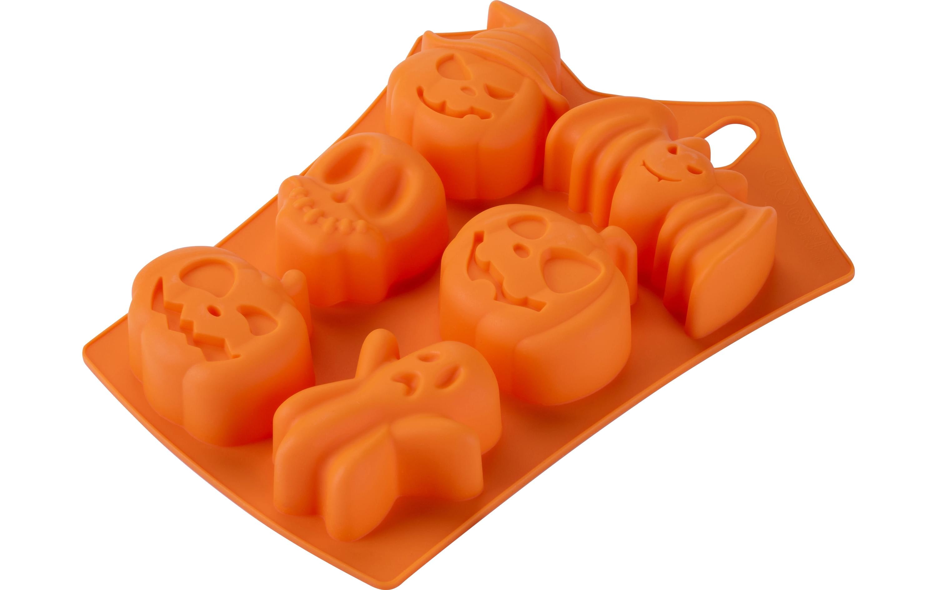 Zenker Backform Happy Halloween 1 Stück, Orange