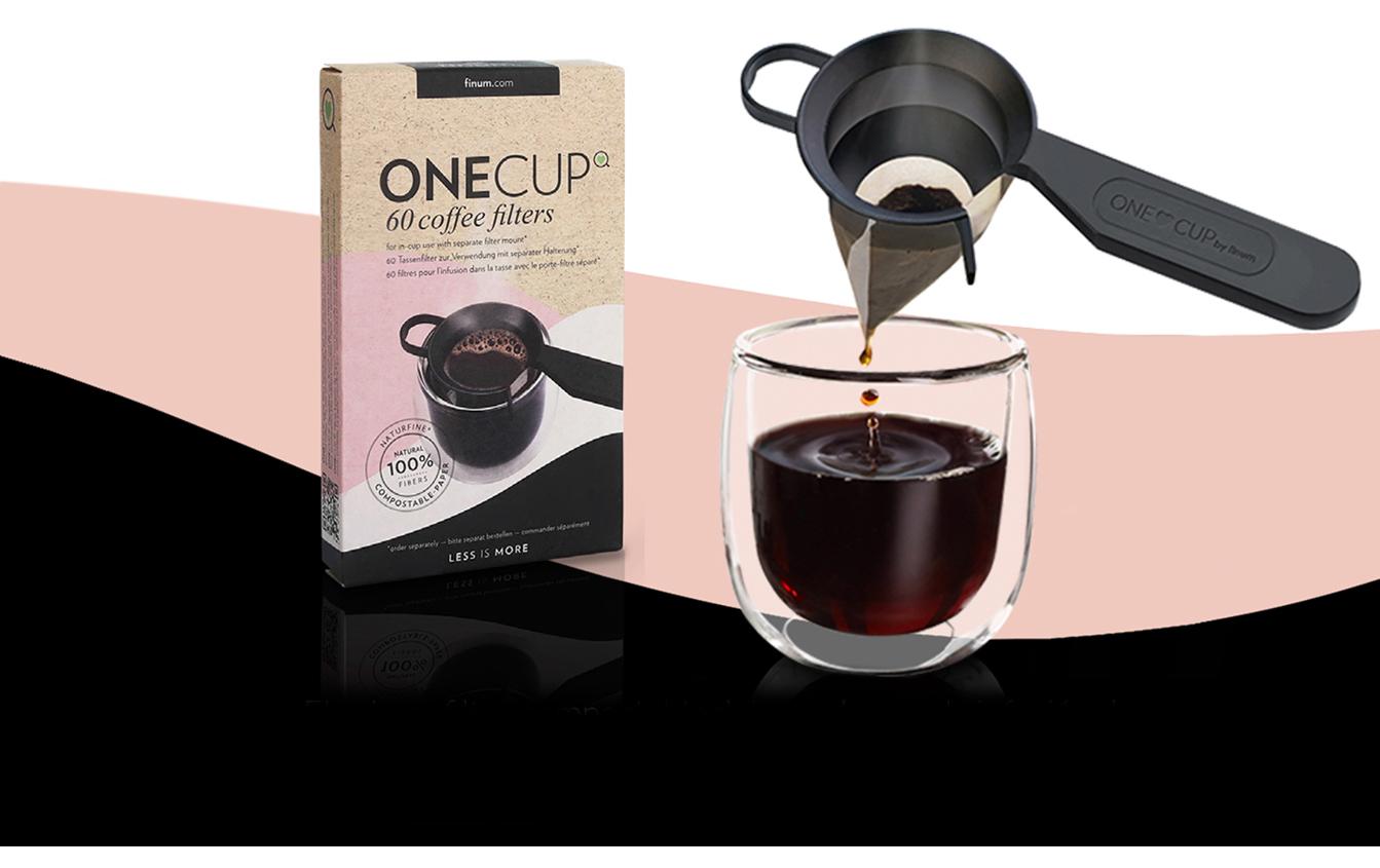Finum Kaffeefilter One Cup 60 Stück