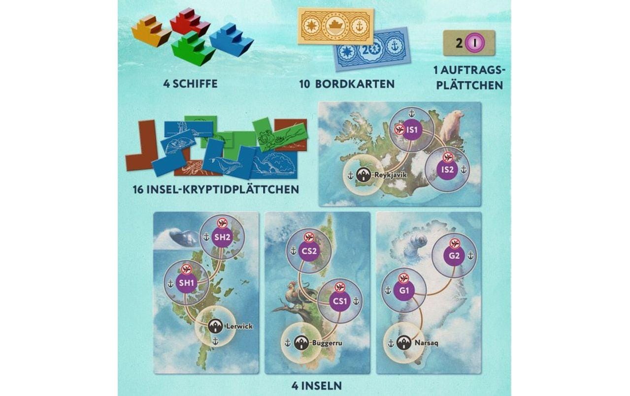 iDventure Kennerspiel Cryptic Nature Islands Erweiterung -DE-