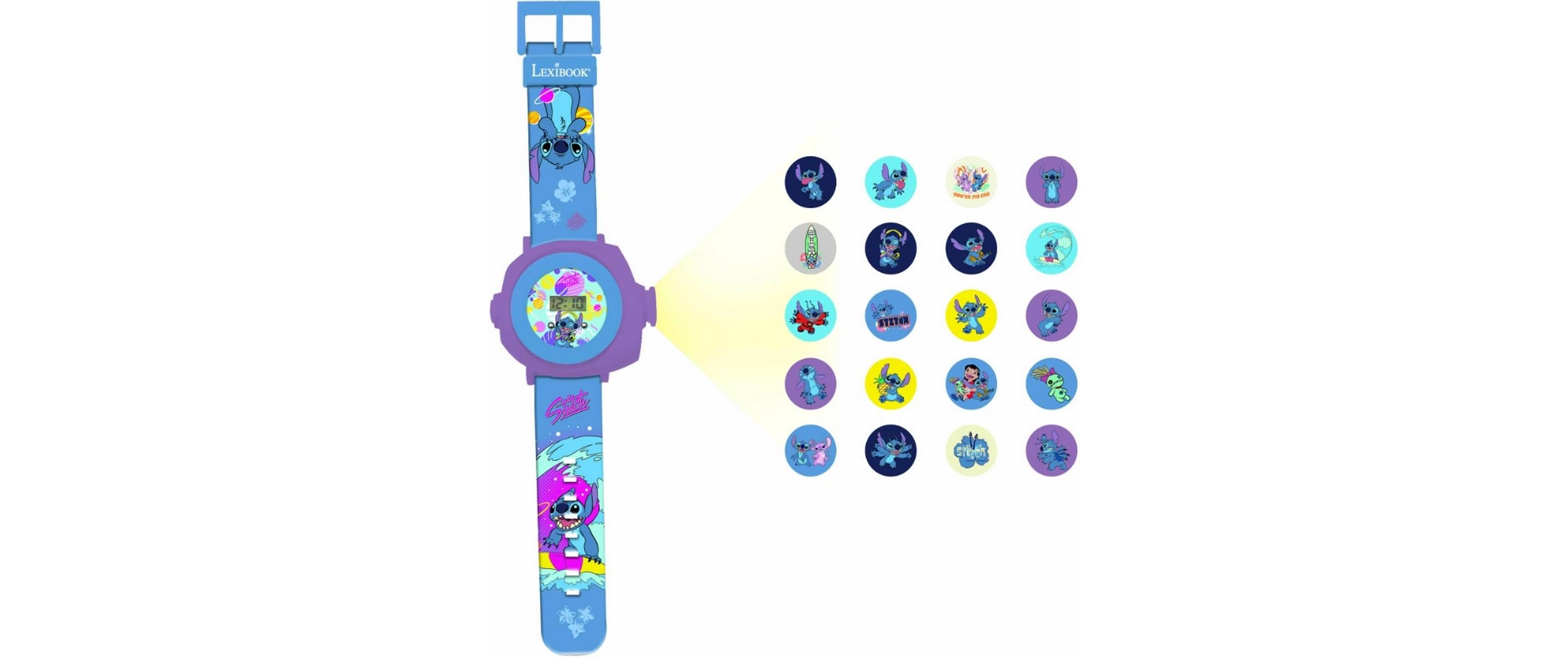 Lexibook Stitch Digitaluhr mit Projektion Blau Lexibook Stitch Digitaluhr mit Projektion Blau