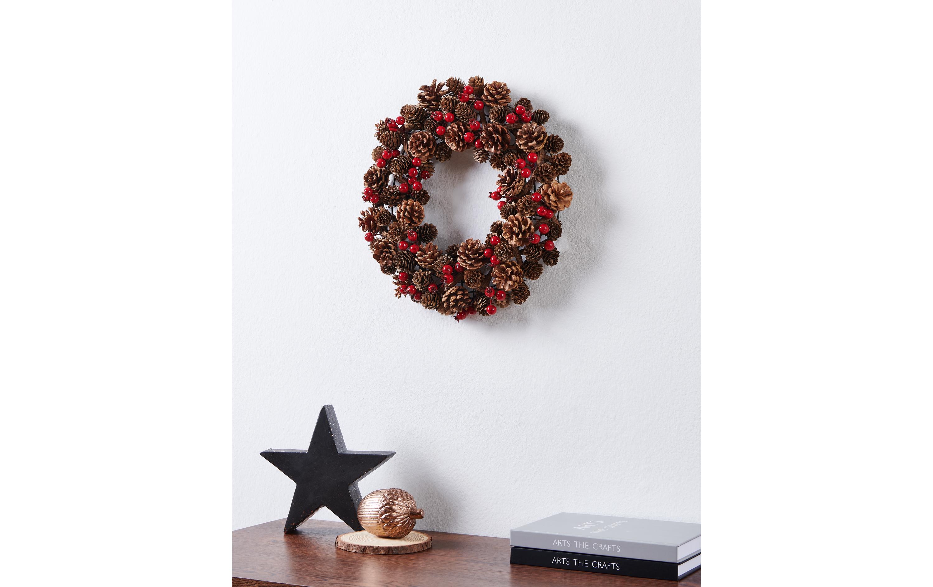 EGLO Adventskranz Gunung 37 cm