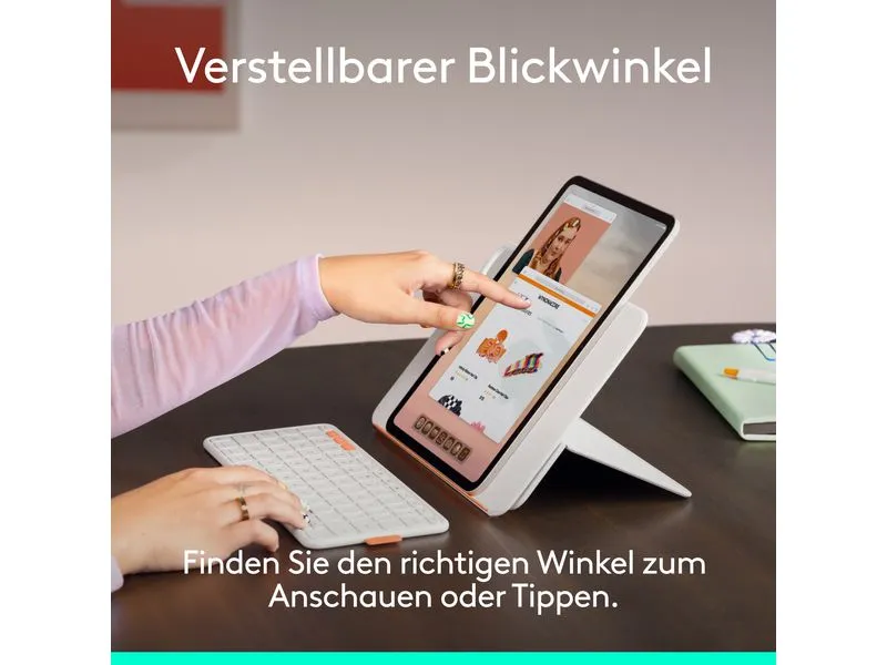 Logitech Tablet Tastatur Cover Flip Folio iPad Pro & Air13 Logitech Tablet Tastatur Cover Flip Folio iPad Pro & Air13
