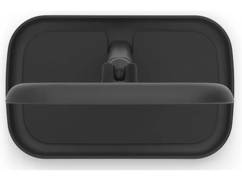 Brabantia Kosmetikspiegel ReNew mit Ablageschale, Schwarz