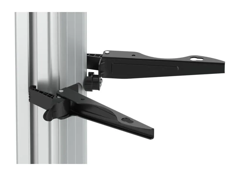 PureMounts TV-Trolley PMP PDS-0001C Schwarz/Silber PureMounts TV-Trolley PMP PDS-0001C Schwarz/Silber