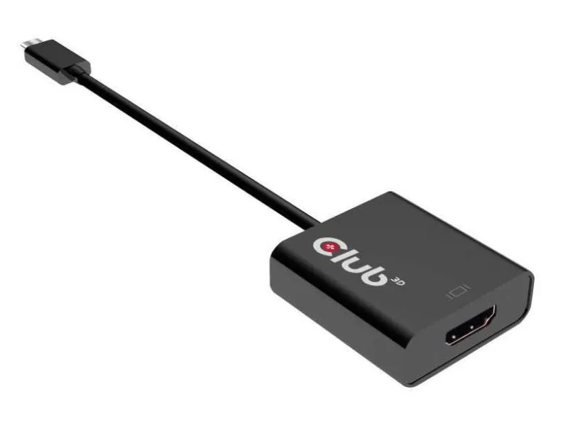 Club 3D Adapter USB 3.1 Type-C - HDMI 2.0 UHD 4K60Hz, Aktiv Club 3D Adapter USB 3.1 Type-C - HDMI 2.0 UHD 4K60Hz, Aktiv